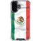 Mexico Flag iPhone 16 Clear Case
